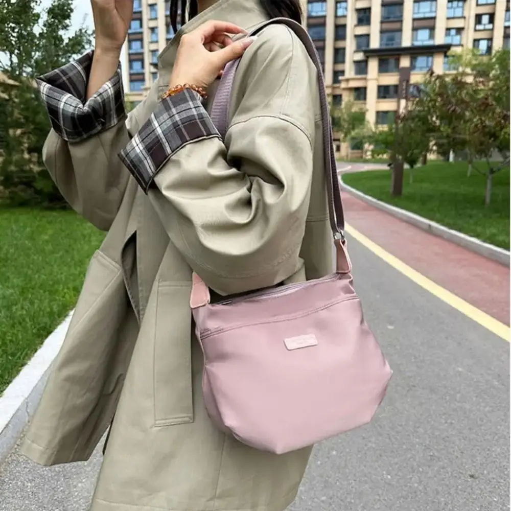 Mini Quick-dry Nylon Shoulder Bag Portable Pendant Men Crossbody Bag Sports Zipper Pouch Mobile Phone Pack Male