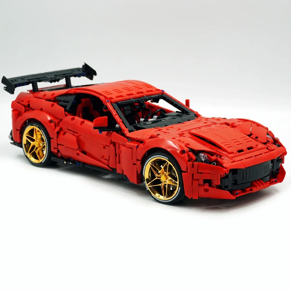 Technical City Sport Car Building Block High-Tech Super Speed Remote Control Racing Vehicle Model Bricks Toys For Boy Gift MOC