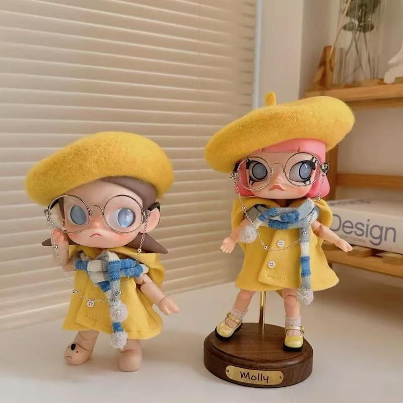 For Zsiga Sister Ga Cool Style Molly 1/8 Articulated Doll Bjd Clothes  Autumn Cape Set For Dolls