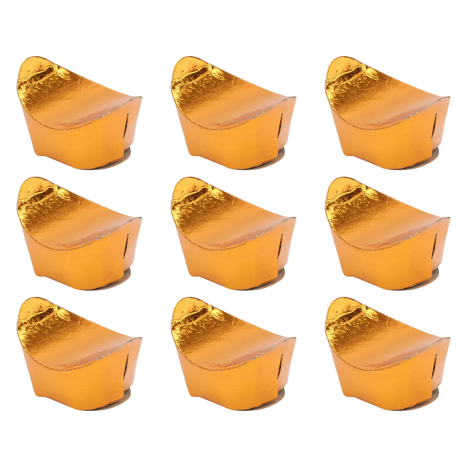 

90 Pcs Gold Ingots Paper Bright Practical Moderate Thickness Ancestor Worship Sacrificing Supplies Decorative Craft Qingming