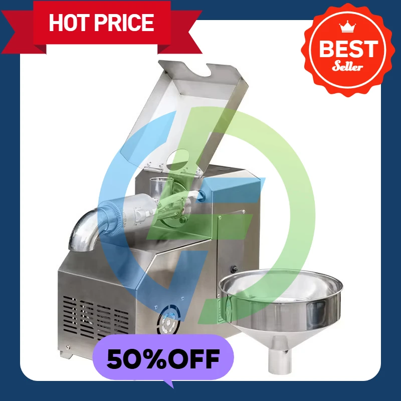 الفولاذ المقاوم للصدأ الصحافة الباردة والساخنة صغيرة صغيرة جوز الهند الزيتون الفول السوداني بذور عباد الشمس بذور الشيا السمسم الجوز الكتان النفط الصحافة