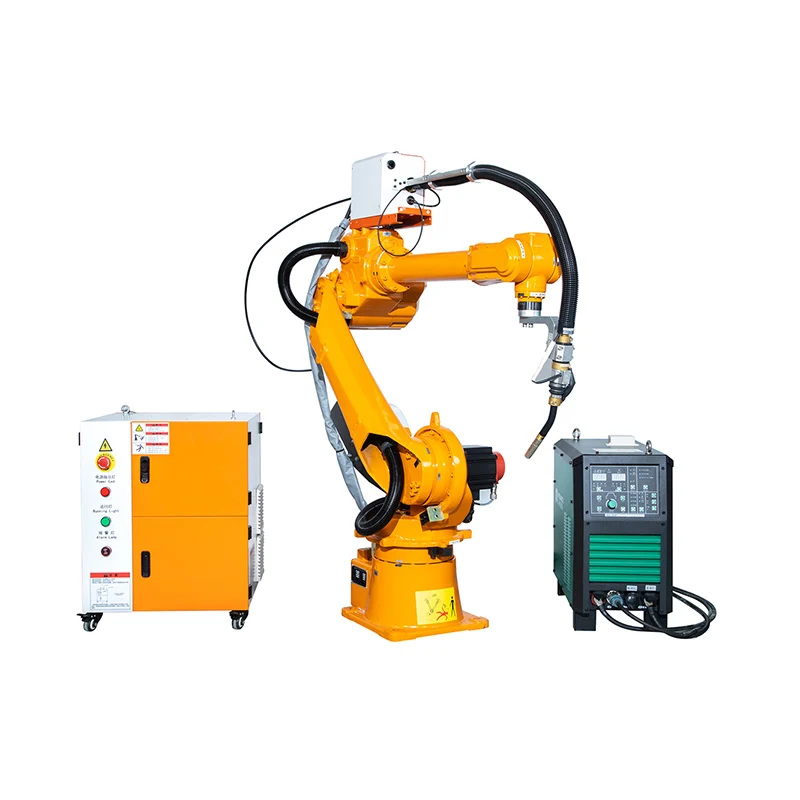 Robot Arm Welding Machine Price Automatic 6 Axis  Industrial Robotic Welder Arm With Positioner