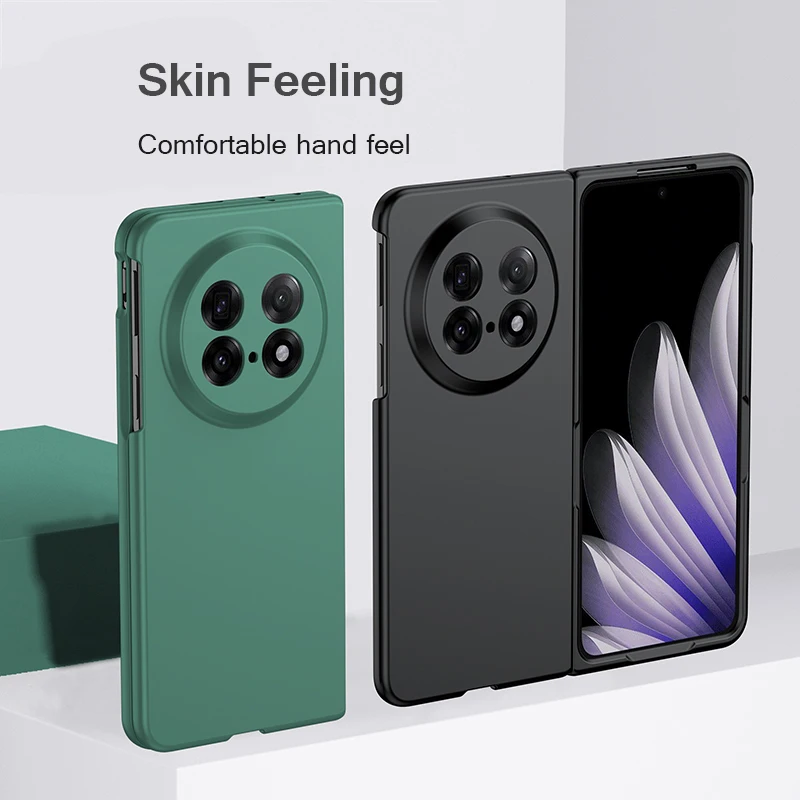 حافظة غير لامعة صديقة للبشرة بلون الحلوى لهاتف اوبو فايند N5 N3 N2 N 5G غطاء خلفي رفيع مقاوم للصدمات من البولي كربونات #1