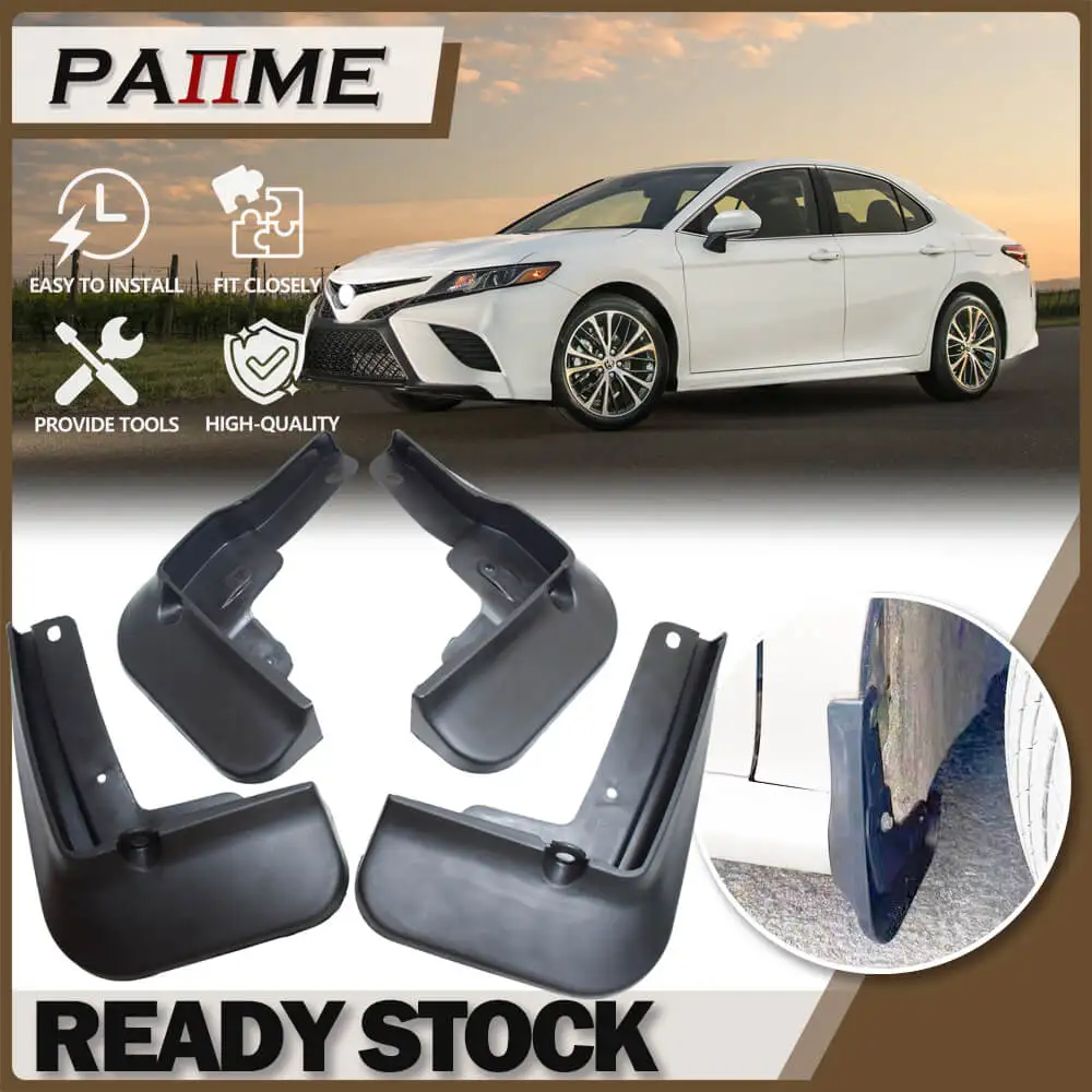 

Mud Flaps Mudflaps Splash Guards Front Rear Mud Flap Mudguards Fender fit for toyota camry sport 2018-2021 YC101171