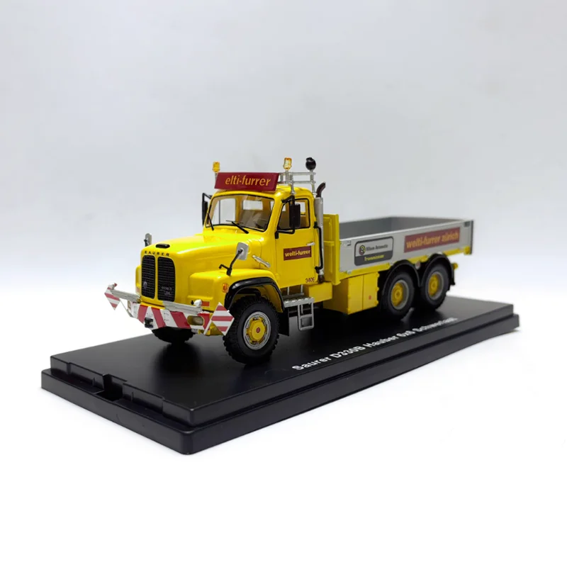 

Золотой масштаб 1:50 Saurer D330B Haube 6x6, коллекция моделей автомобилей из смолы, сувенир, статический дисплей, праздничный подарок, украшение