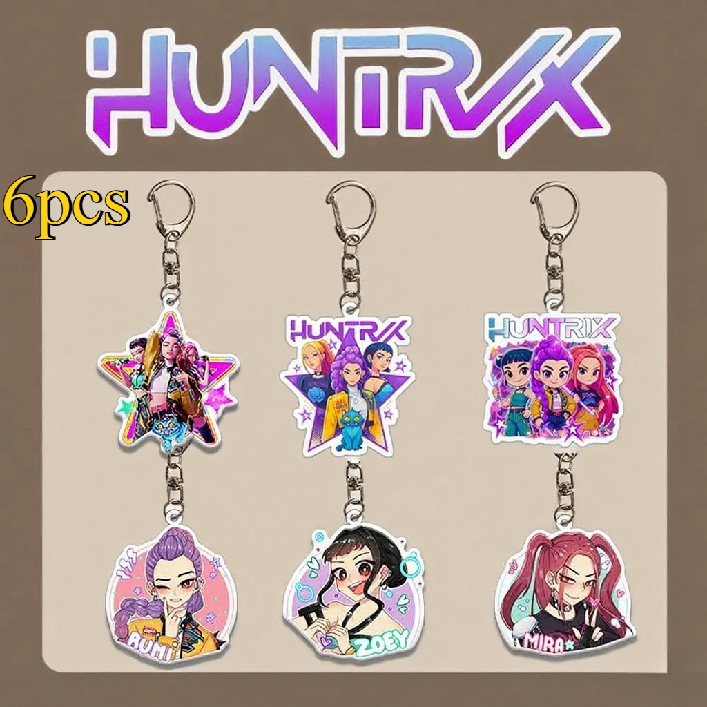 

2025 Kpop Mini Keychains Golden Idol Rumi Tiger Keyrings - Kpop Fans Accessories Gifts