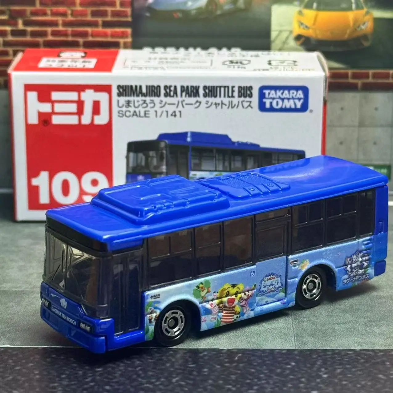 تاكارا تومي توميكا رقم 109 شيماجيرو حافلة مكوكية صب سيارة سبيكة ثابتة دييكاست وضع معدني جمع عرض لعبة هدية