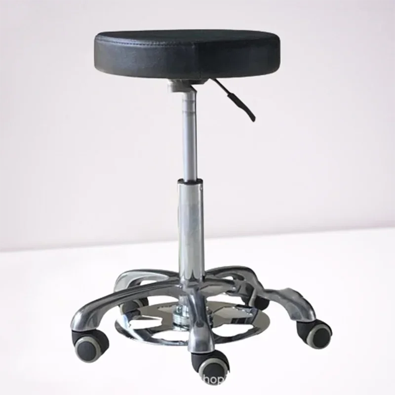 Makeup Barber Chair Wheels Salon Beauty Swivel Chairs Barber Barbershop Hair Sillon Barbero Professional Dresser Furniture