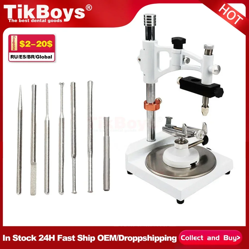 Оборудование для стоматологической лаборатории, квадратный инструмент для наблюдения, стоматологическая лаборатория, визуализатор с 7 наконечниками, полностью регулируемый