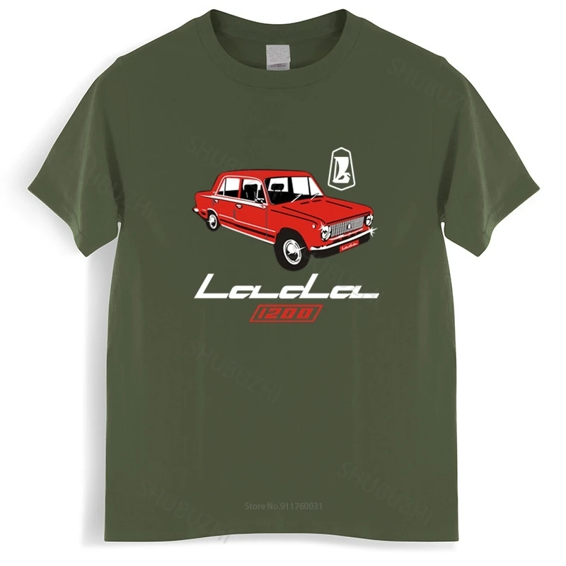 Homme t shirt summer men t-shirt Lada, 1200, Soviet Union, Car, Ussr, Cccp, Kopeyka, Vaz-2101 brand top tees unisex teeshirt