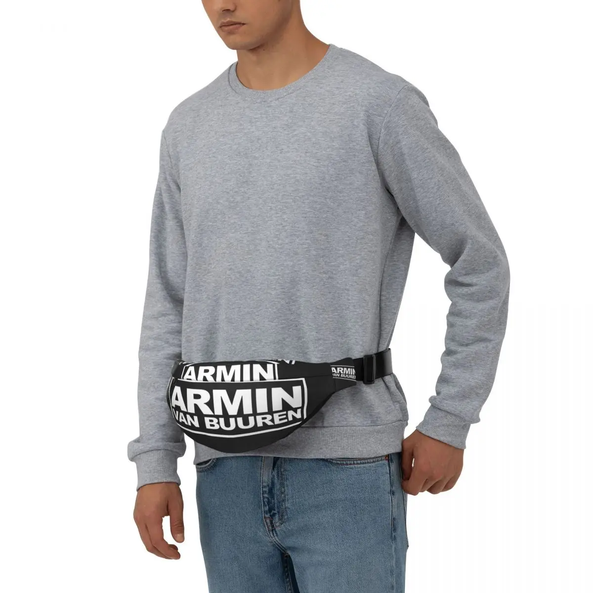 Armin-riñonera Van Buuren Unisex, bolso cruzado multifunción para el pecho, paquete de cintura de viaje corto