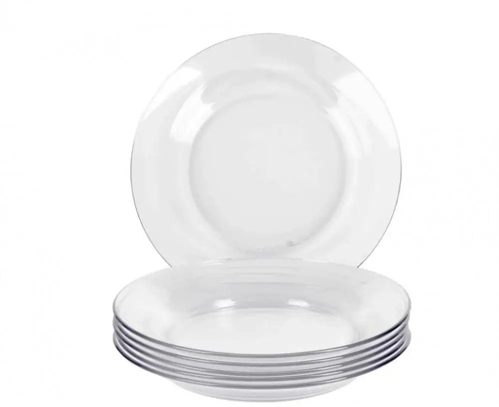 Duralex - Nadir Glass Bottom Dish Set 6 units