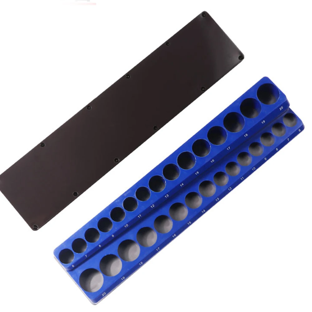 磁気ソケットオーガナイザーは141個のソケットを収納可能 ソケットホルダーキット 磁気ソケットオーガナイザー メトリックSAEプロフェッショナルツールオーガナイザー