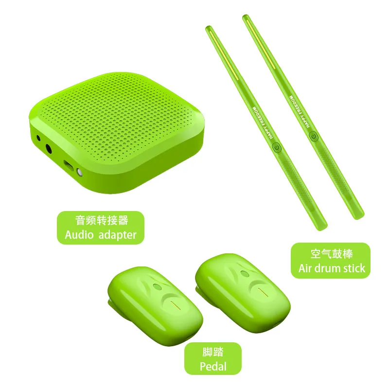 Air Drum Kit Electronic Drumsticks Virtual Air Drum Stick With Drum Control Console For Beginners Induction Toys