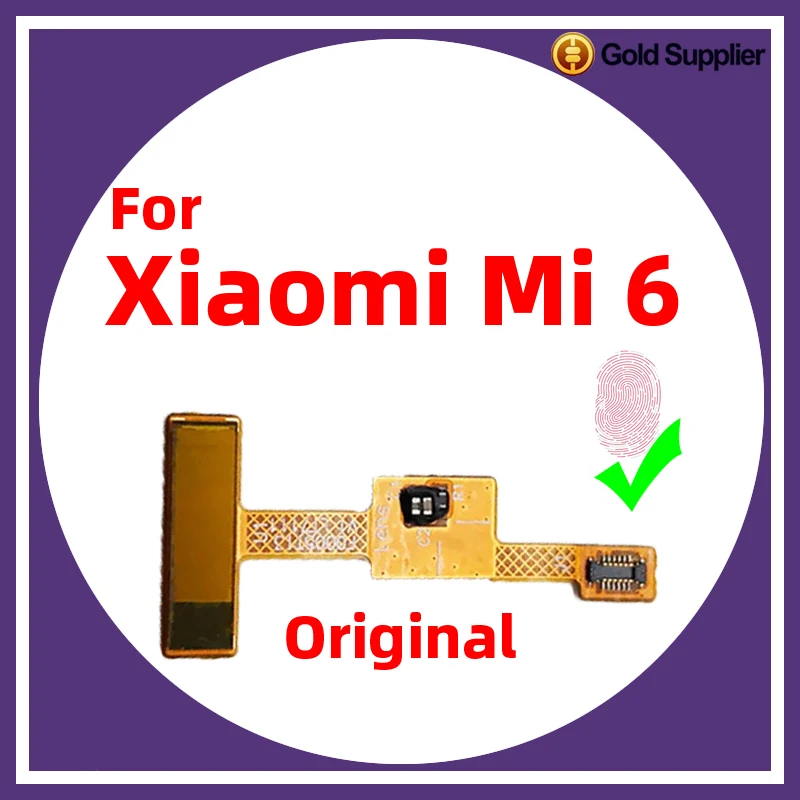 

Original For Xiaomi mi 6 Fingerprint Sensor Scanner Touch ID Connect home button Flex Cable