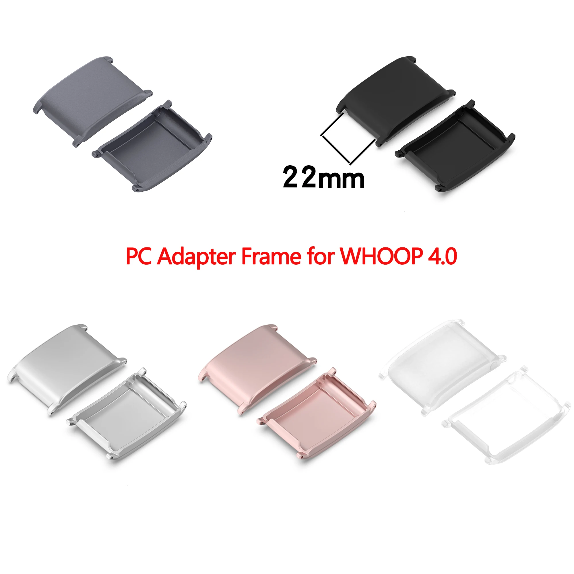 For WHOOP 4.0 wristband Adapter PC Durable Protective Case Frame Smartwatch Accessories Connector for whoop 4.0 3.0 watchstrap