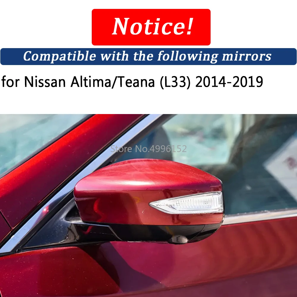 For Nissan Altima Teana L33 2014-2019 Car Side Mirror Folding Kit Rearview Mirror Folding Motor Engine Electric Power Mirror