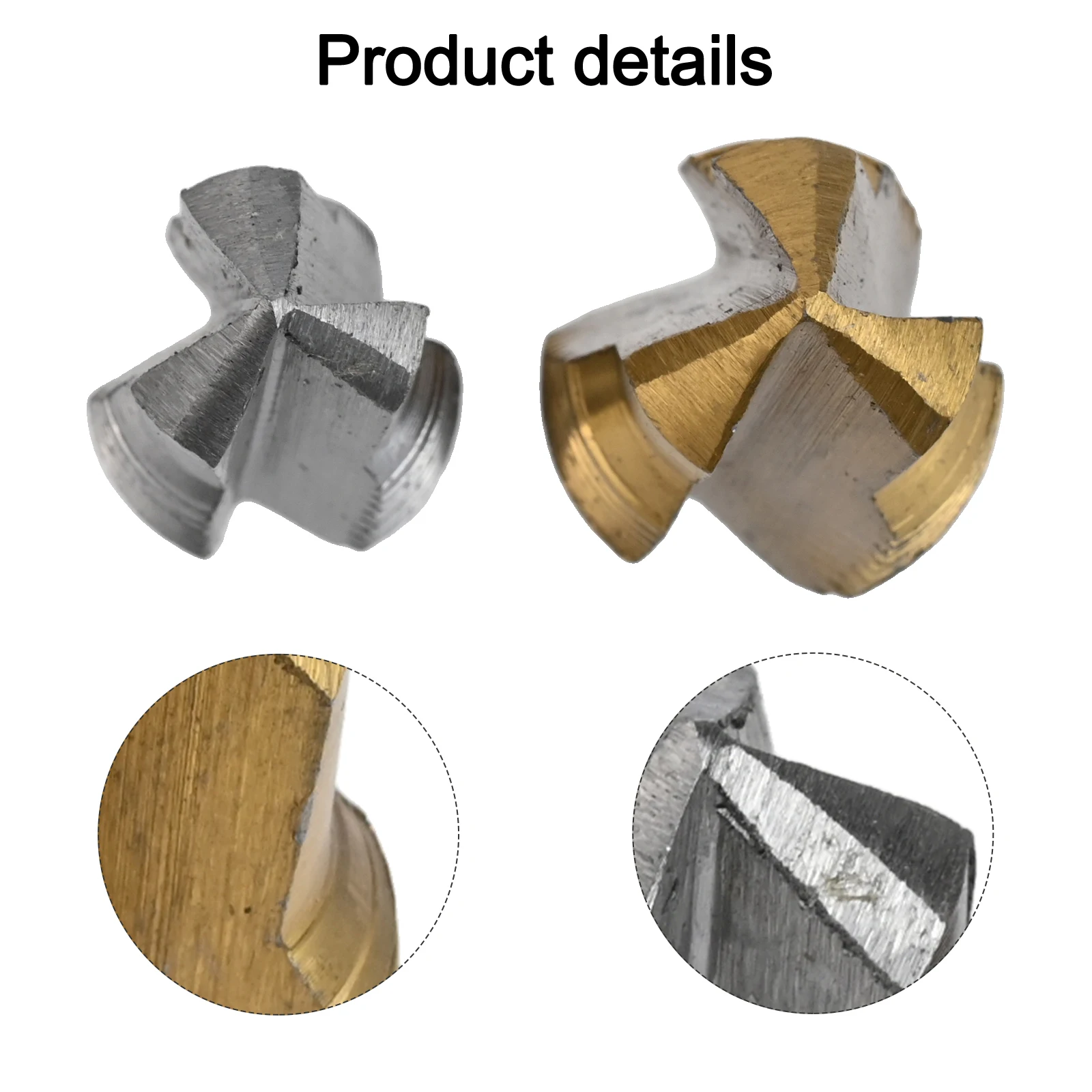 for 3in1 Three Blade Thread Drill Bit for Pipe Repair Combining Tapping Drilling and Expansion for PPR Hexagonal 4 and 6 Point