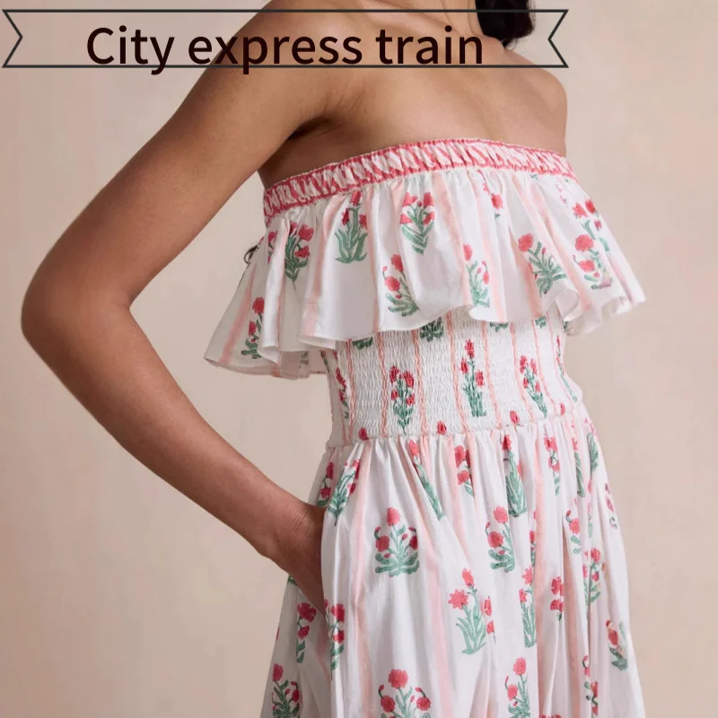 

Ele Embroidered Slim Fit Par Dr Lace up Spring Faion Classy Asymmetrical mid Waist Polyester Medium Stretch Fitnes...