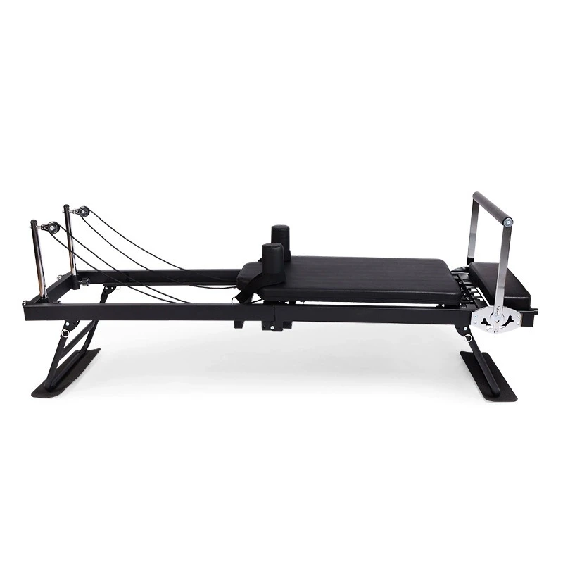 Home Pilates Reformer Adjustable Sliding Fitness Bed Pilates Core Training Equipment for Body Sculpting Workout Tasks
