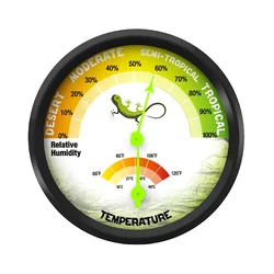 Pointer Type Reptile Thermometer Pet Lizard Hygrometer Fish Tank Environment Temperature Meter Humidity Test