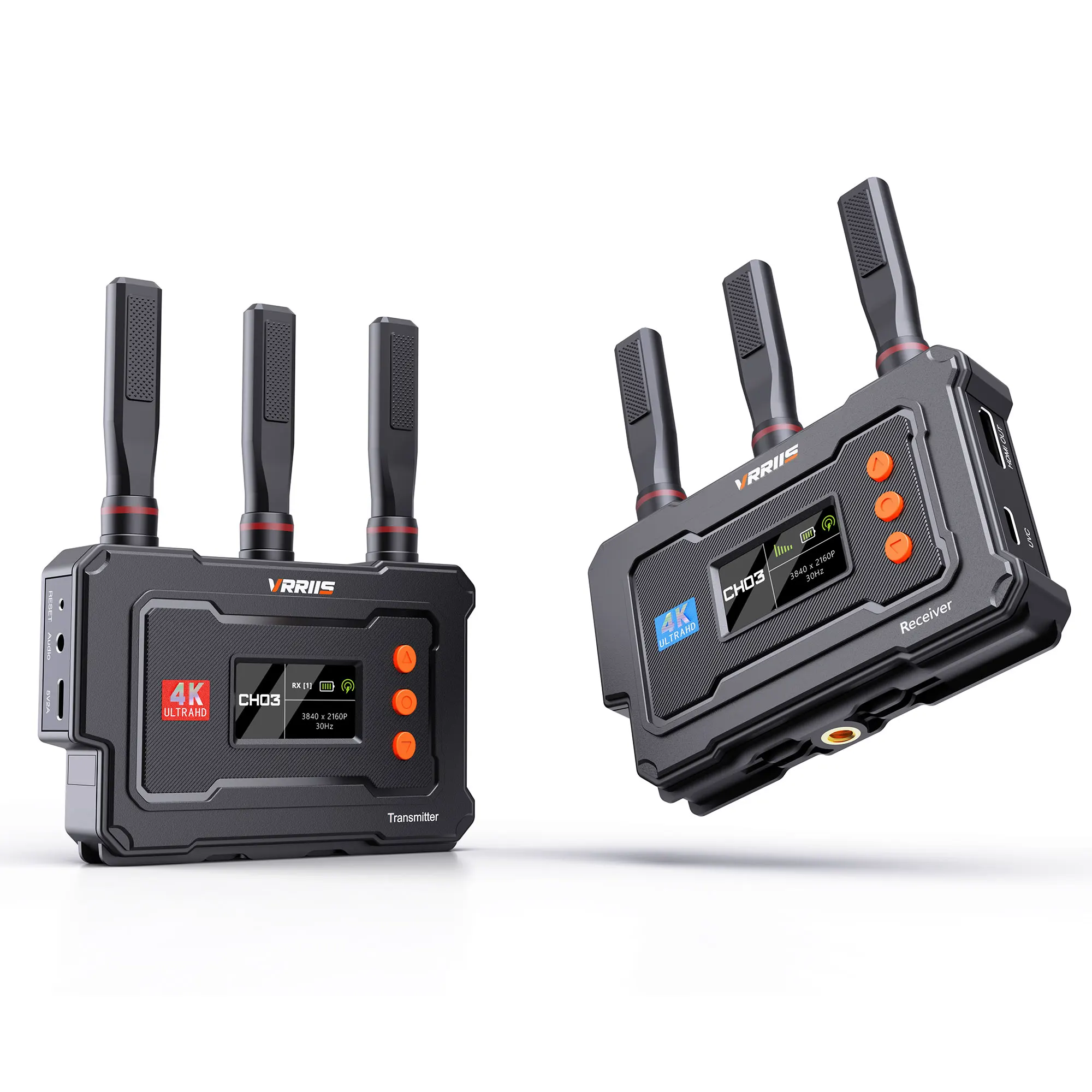 HDMI Wireless 4K Video Transmission 450M Los Range Wireless Extender Kit Video Transmitter Receiver for Camera Live Church Home
