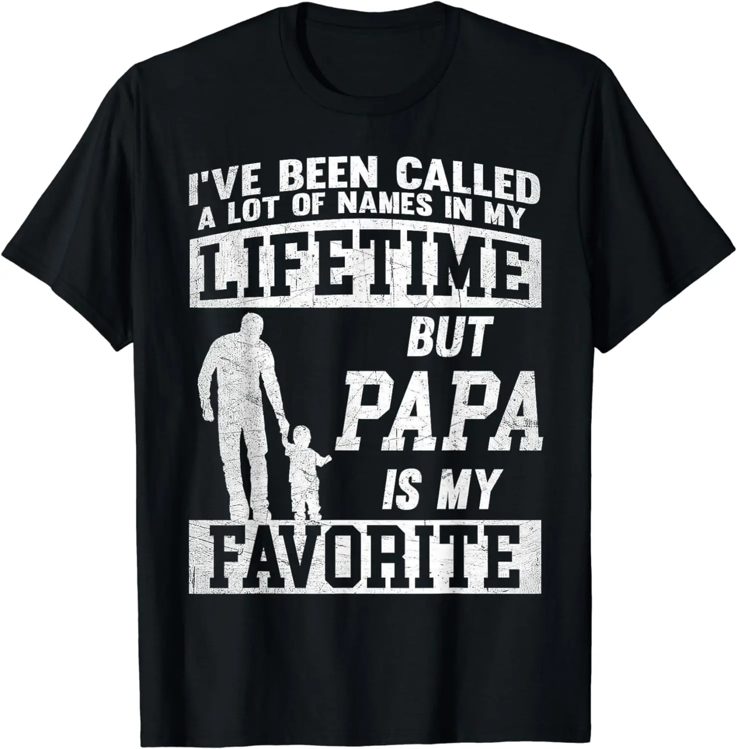 Eu tenho vindo um monte de nomes, Papa Pai's Day T-shirt