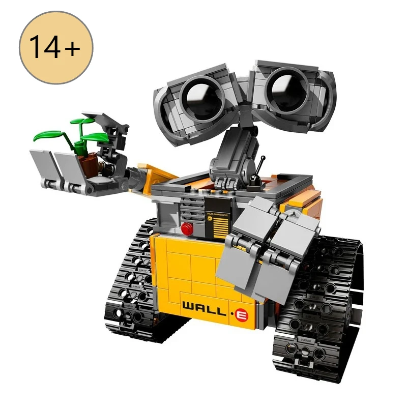 جديد 687 قطعة مجموعة مكعبات البناء Wall-E MOC Idea نموذج الفيلم الكلاسيكي التقني بنة تجميع لعبة أطفال هدية #1
