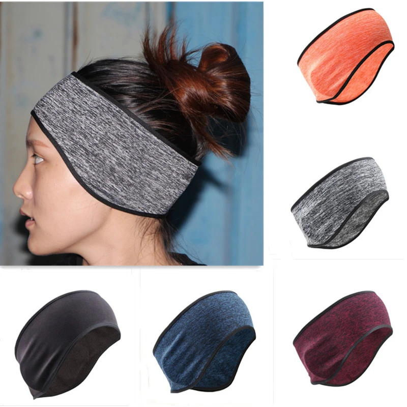 

Warm Ear-Cover Sweatband Winter Ear Warmer Headband Unisex Outdoor Activities Bicycle Running Yoga Gym Sports Head Bandage