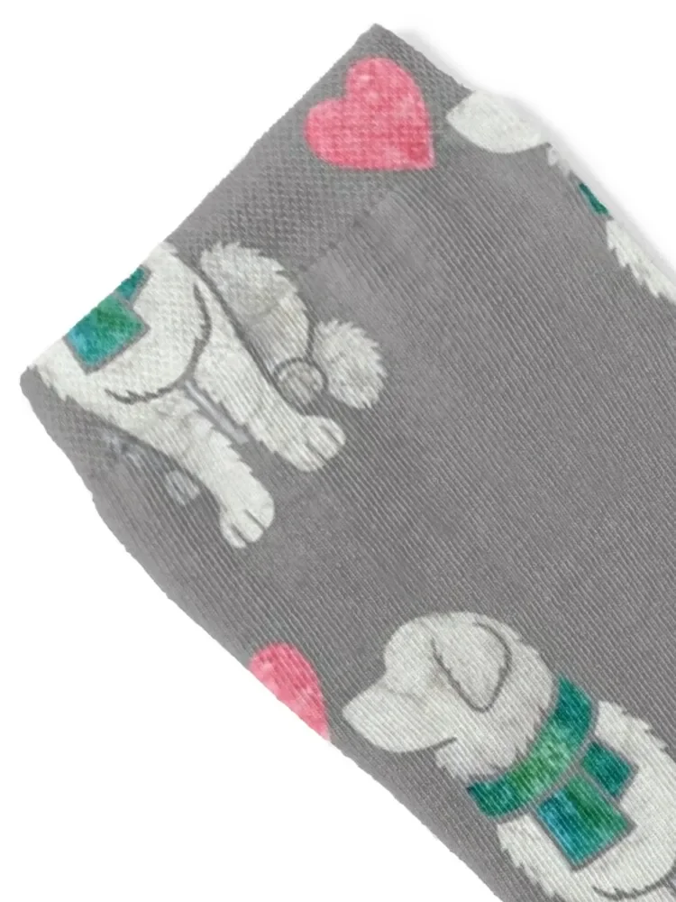 Aquarell Maremma Schäferhund Socken farbige Hockeys ocken für Frauen Männer