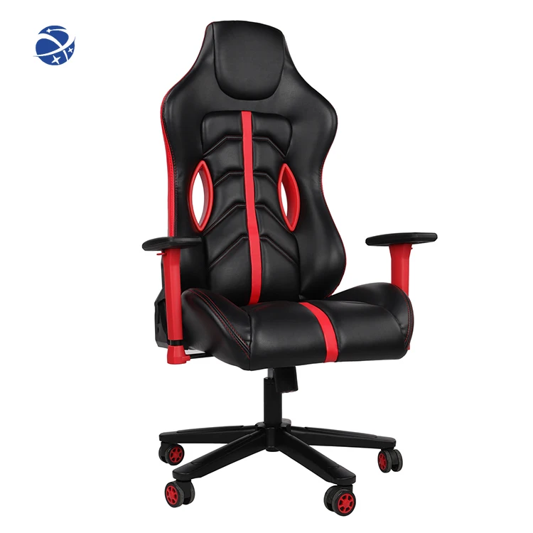 YYHCGaming Chair Racing Office Computer Ergonomic Video Game Chair Backrest and Seat Height Adjustable Swivel Recliner with