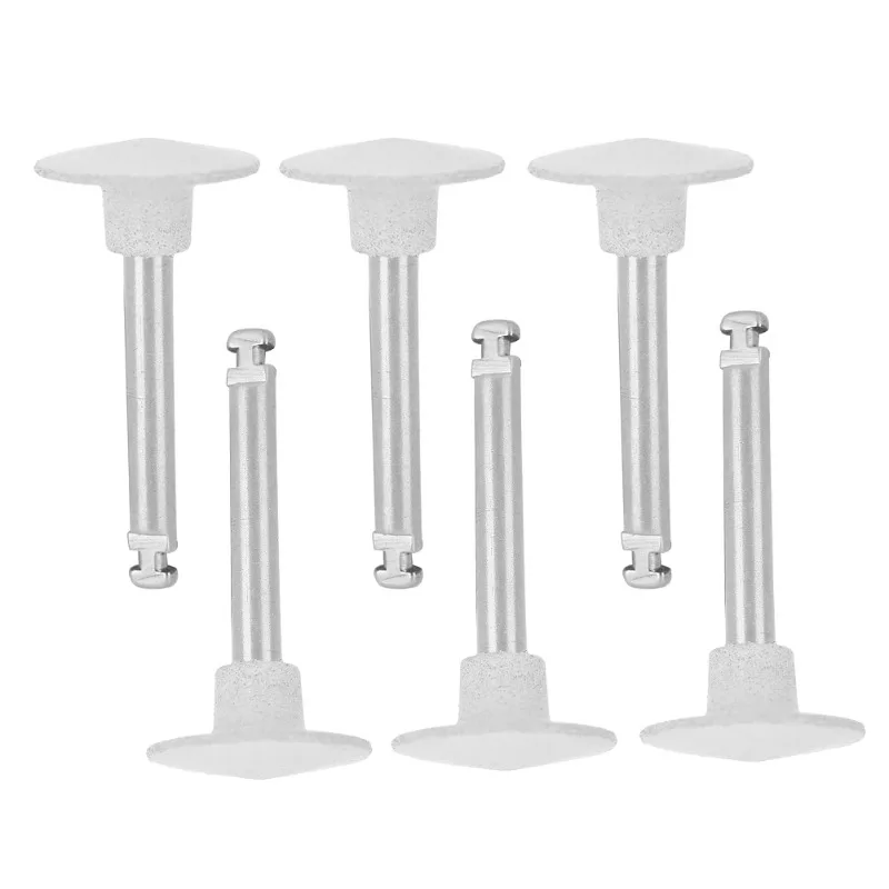 6Pcs Tooth Polishing Head Set Denture Grinding Teeth Whitening Machine Braces Head Teeth Dentistry Accessory Dental Lab Tools - view 3