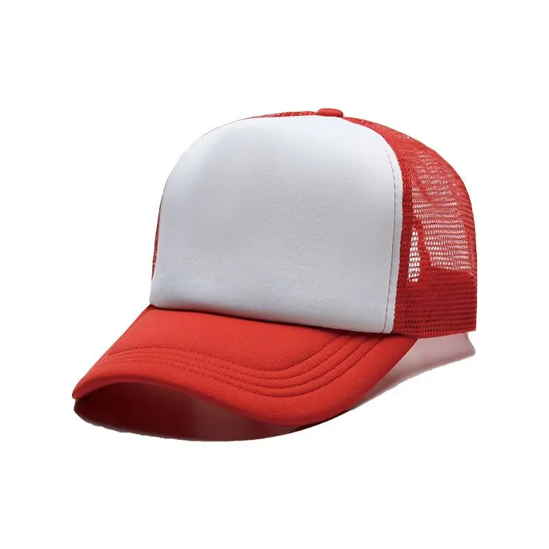 Sublimation Blank Caps Multiple Color Sublimation Peaked Cap Snapback DIY Gifts Sport Hat For Heat Press Printing Transfer