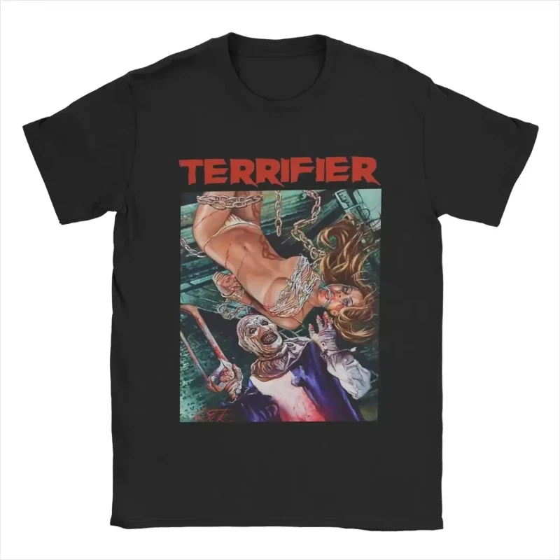 

Summer 2025 Women Santa Art The Clown Terrifier Horror Movie Christmas Graphic T Shirt Apparel Tee Clothing Oversize Top Tees