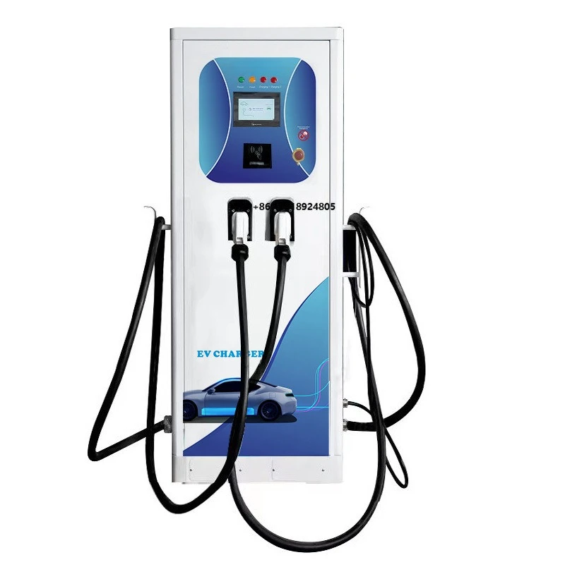CCS CHAdeMO 2 connector  EV DC charging pile electric vehicle car charging station
