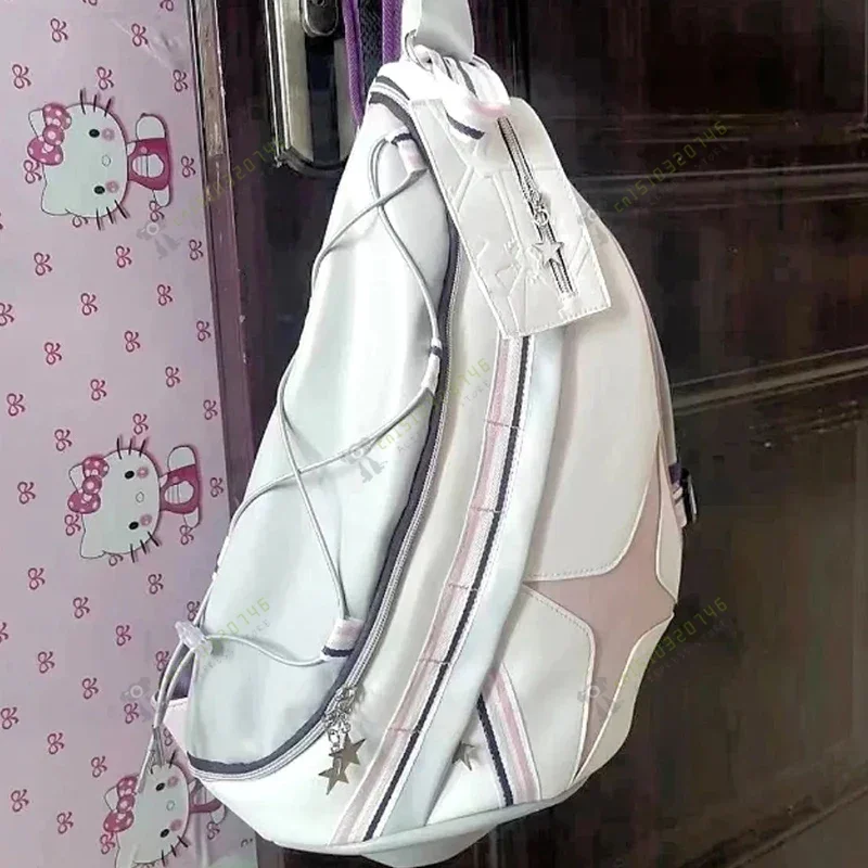 Imagem -05 - Bolsa Mensageiro para Mulheres Cosplay pu Jogo Honkai Impact Bolsa de Ombro Elysia Mochila Estudantil Mochila Escolar Presente