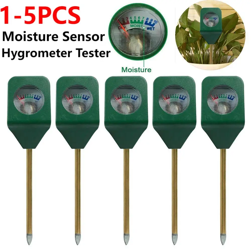 Mini Portable Hygrometer Tester Soil Moisture Meter Garden Plant Water Analyzer Home Flower Potted Soil Moisture Sensor Detector