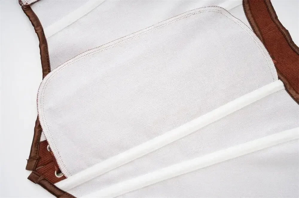 Коричневый корсет на бретелях, винтажный готический женский сексуальный бюстье на шнуровке, тренажер для талии, формирователь тела, корректирующее белье в стиле стимпанк, жилет для похудения