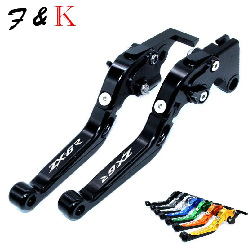 Motorcycle Accessories For KAWASAKI NINJA ZX-6R ZX6R ZX 6R 2000 2001 2002 2003 2004 Brake Handle Clutch Levers handle bar