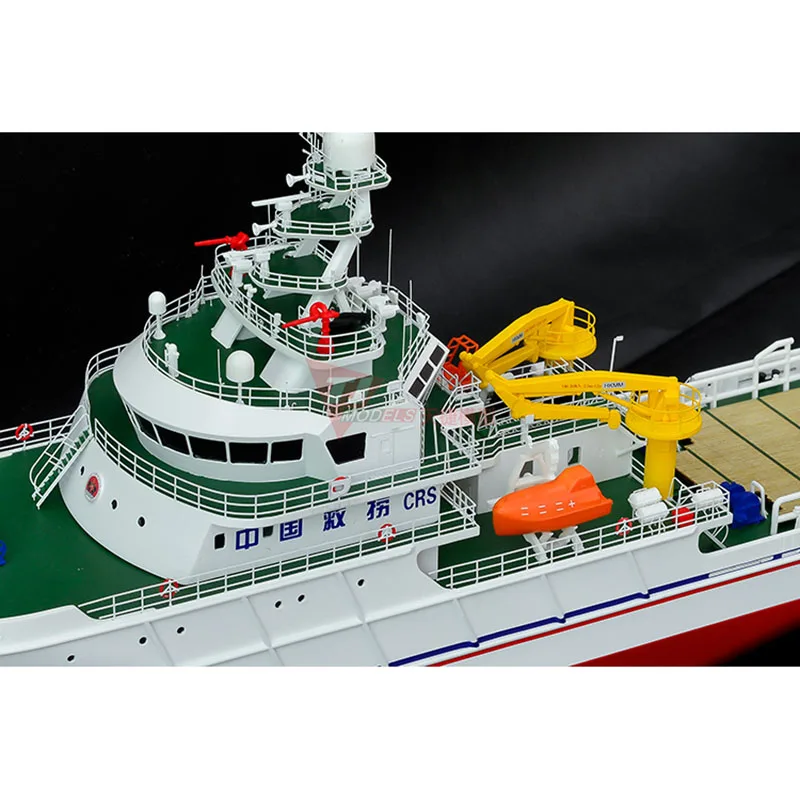 1/100 จําลองรีโมทคอนโทรลเรือกู้ภัยรุ่น RTR ด้านหน้า Pusher เรือกู้ภัยฉุกเฉินจําลองเรือของเล่น