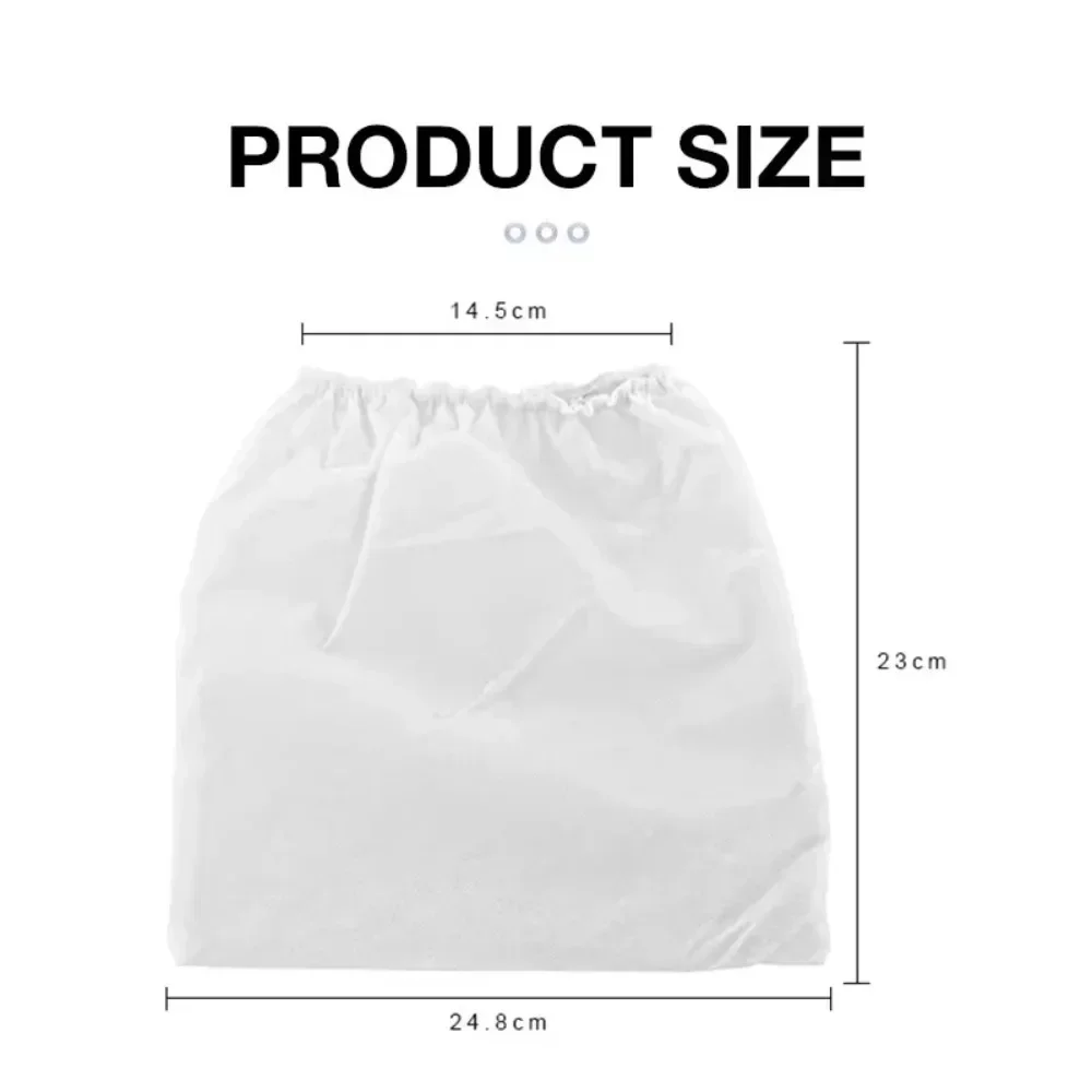 Bolsa recolector de polvo de uñas portátil, bolsa de repuesto para aspiradora de uñas, bolsa de recolección de succión de polvo, herramienta de equipo, 10 Uds.