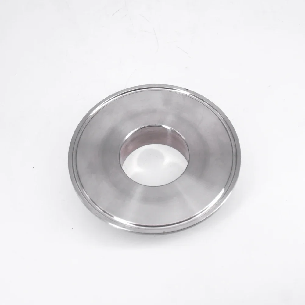 3" Tri-Clamp x 1,5" Tri-Clamp 91–50,5 mm SUS 304 Edelstahl Sanitär-Endkappe Home Brew Wine