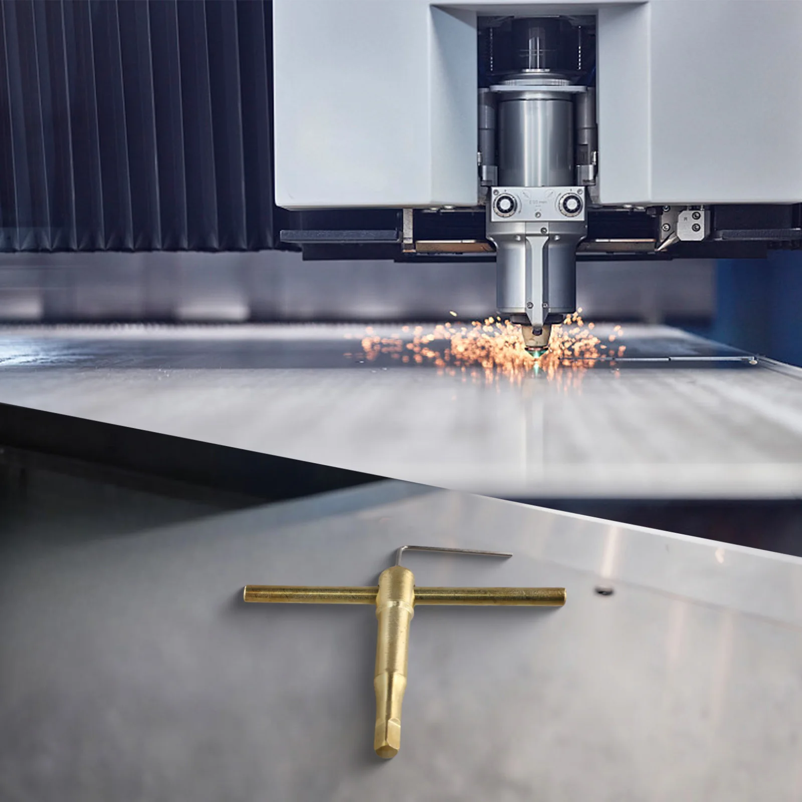 Industrial Grade Lathe Chuck Tools Tshape Wrench 40CR Quenching Time saving Operation Optional Sizes 10mm/12mm/14mm