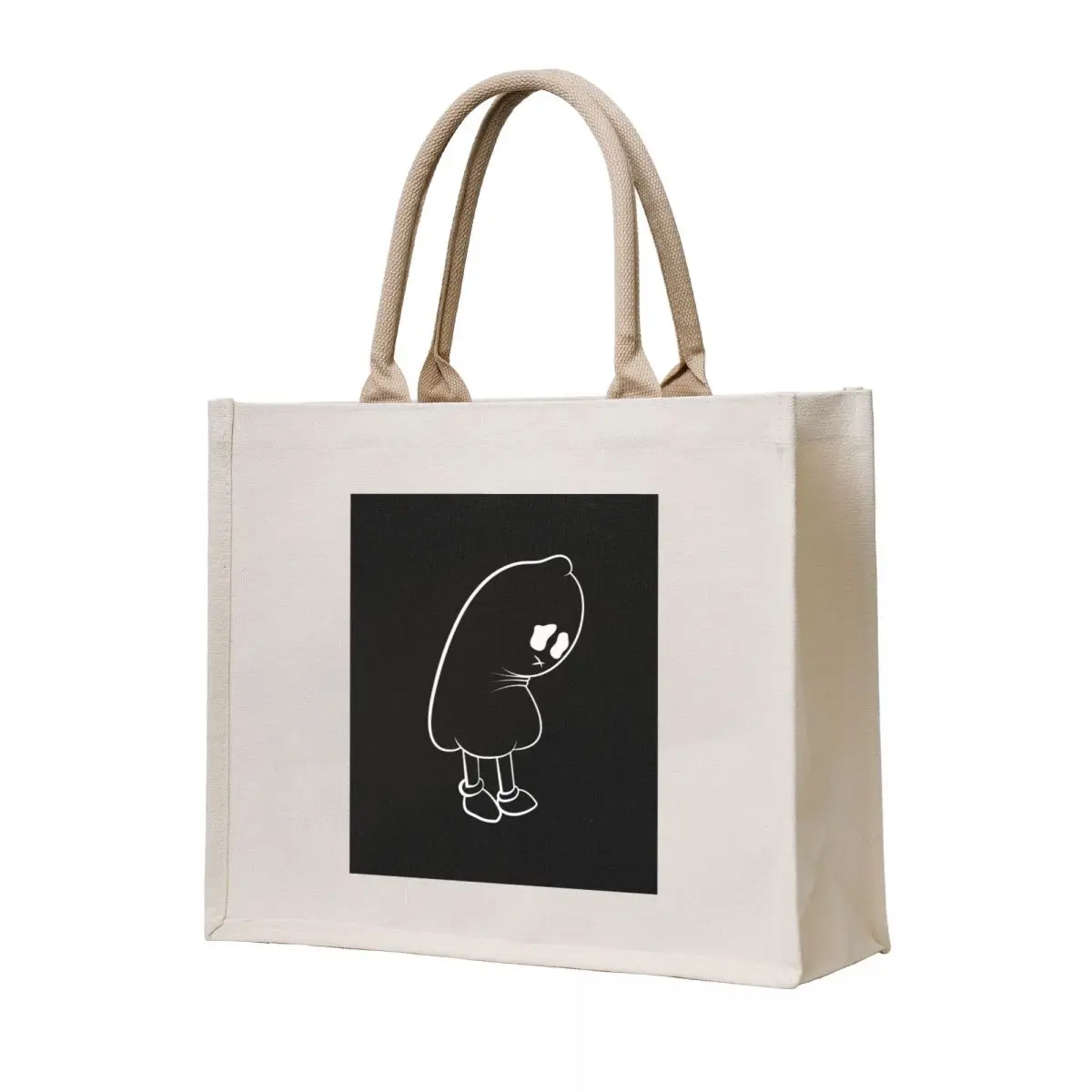 

Sad Ghost Tote Bag Large bags for women large tote bag custom fabric bag