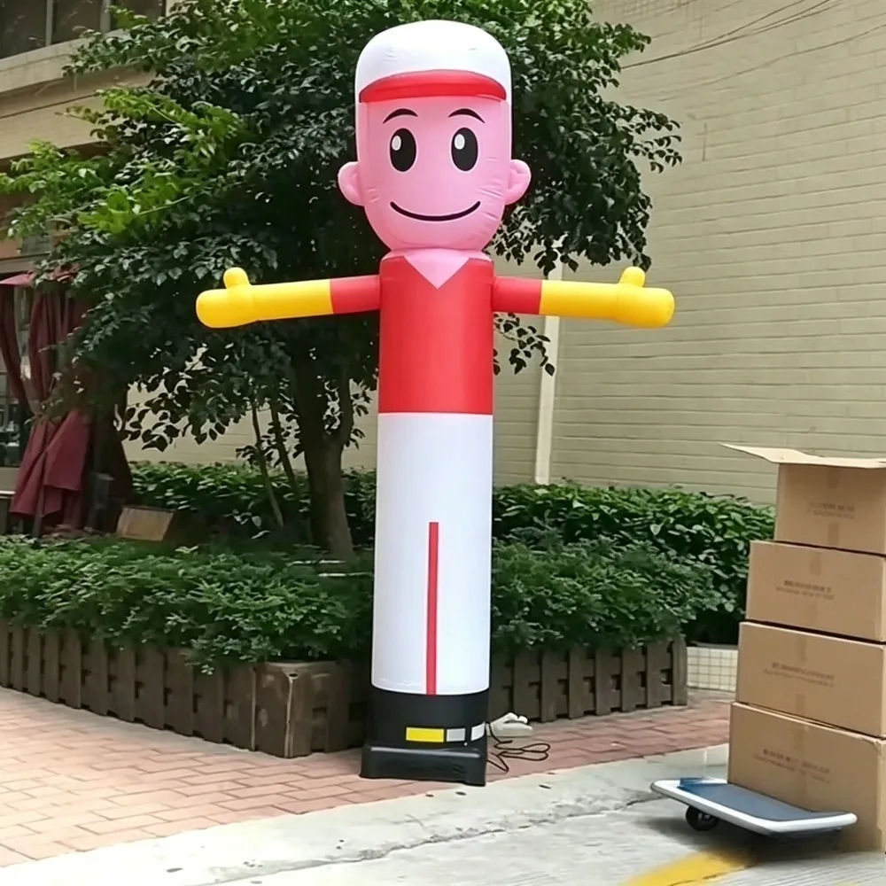 

10FT Inflatable Waving Air Model, Grand Opening Event Advertising Welcoming Swinging Cartoon Figure (without fan）