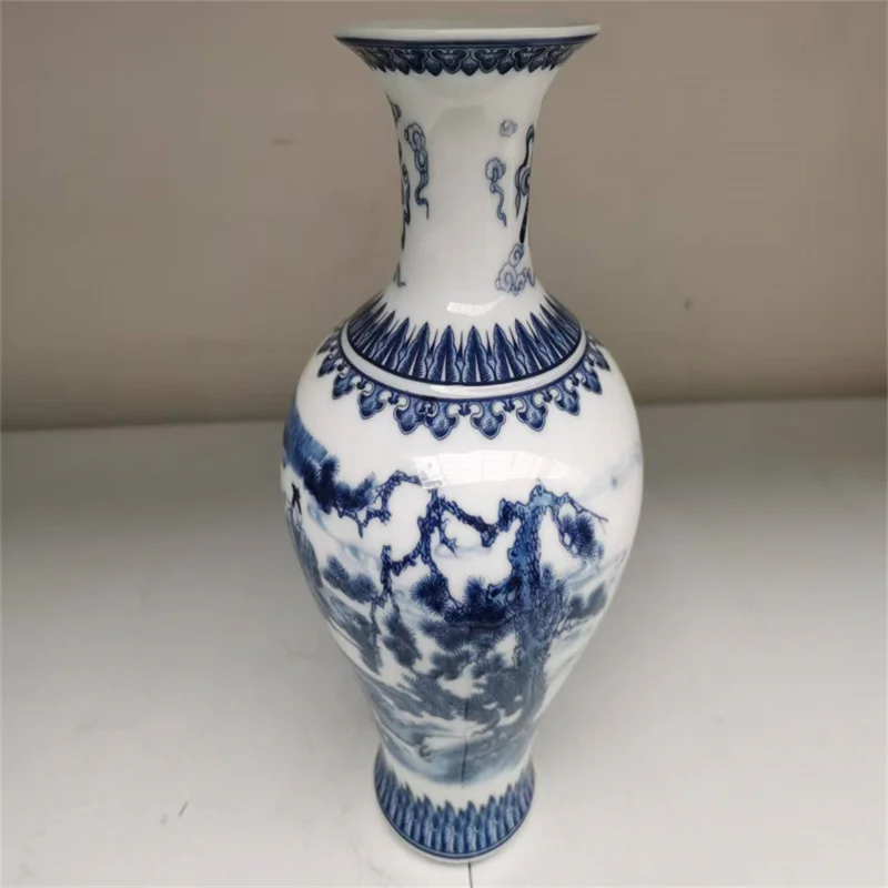 

China Old Porcelain , Blue and white porcelain, with Character stories, painting patterns Vase
