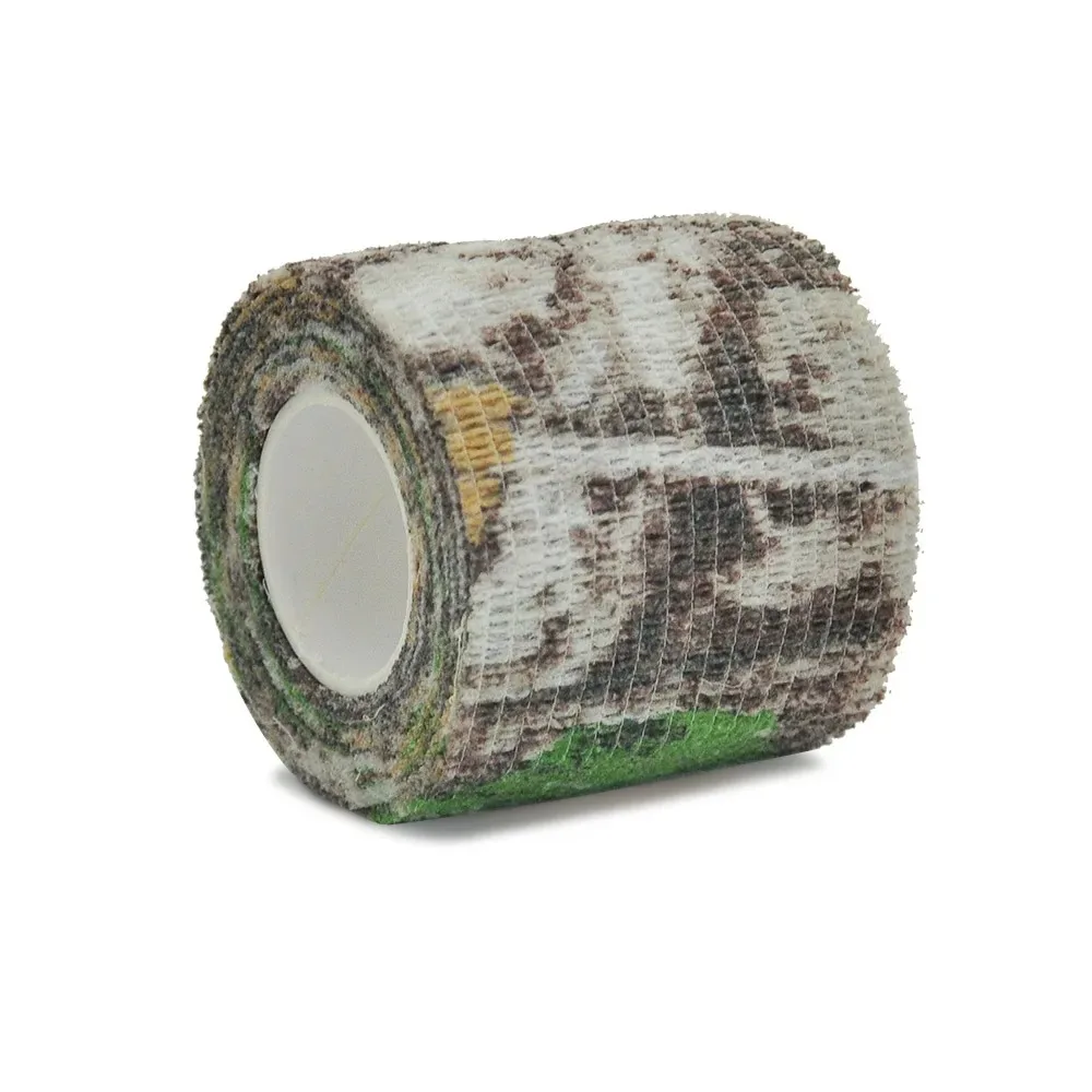 Bionic Elastic Outdoor Hunting Camouflage Tape Waterproof Wrap Durable Self Adhesive Elastic Bandage