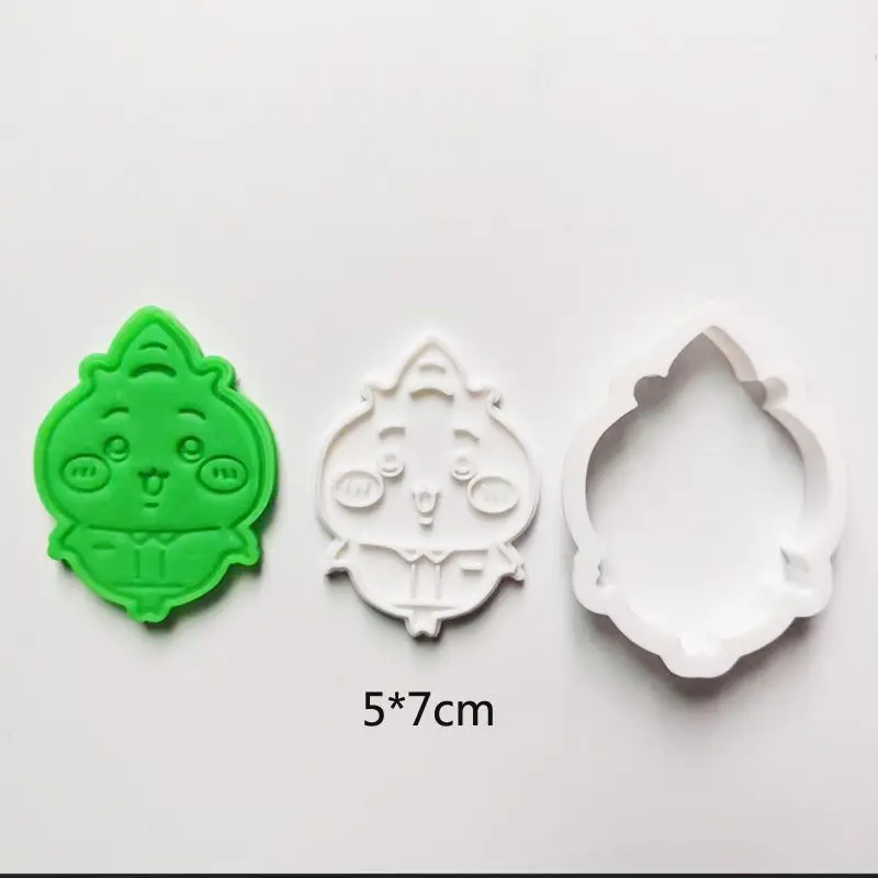 Cute Chiikawa Cookie Mould Biscuit Press 3d Cartoon Baking Tool Gift for Friends Birthday Present Stylish Good Looks Lovely New