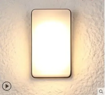 

Outdoor doorway led simple modern wall lamp waterproof super bright courtyard door light