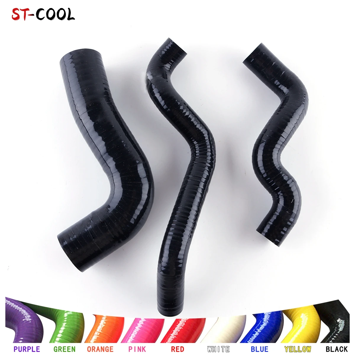 

FOR 2006-2010 BMW E60 E61 5-Series 525i 528i 530i Silicone Radiator Hoses 2007 2008 2009 Tubes Piping Kit 3Pcs 10 Colors